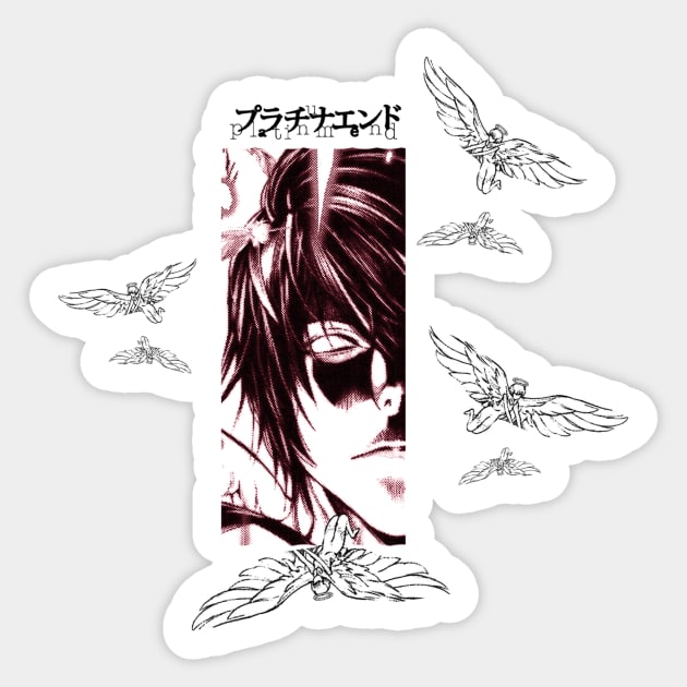 Platinum End ''ASCEND'' Sticker by riventis66